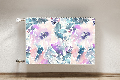 Capa magnética para radiador Jardim de flores