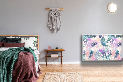 Capa magnética para radiador Jardim de flores