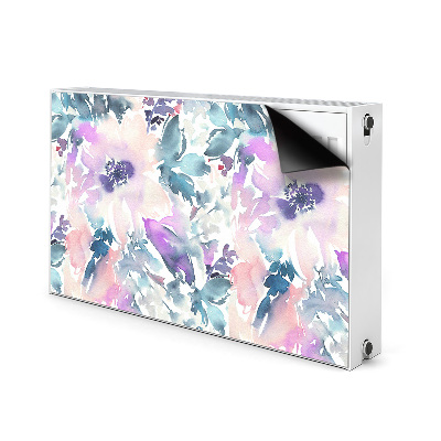 Capa magnética para radiador Jardim de flores