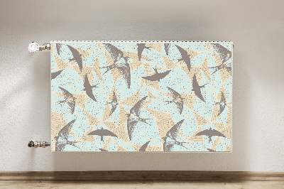 Cobertura magnética para radiador Andorinhas voadoras