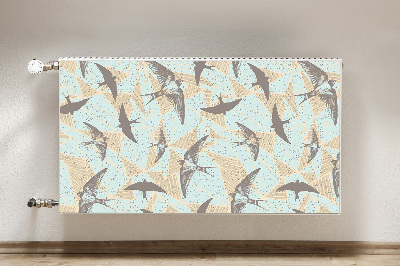 Cobertura magnética para radiador Andorinhas voadoras