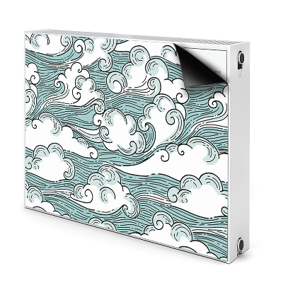 Capa magnética para radiador Céu ventoso