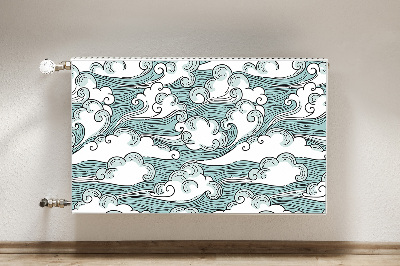 Capa magnética para radiador Céu ventoso