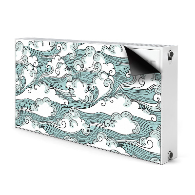 Capa magnética para radiador Céu ventoso