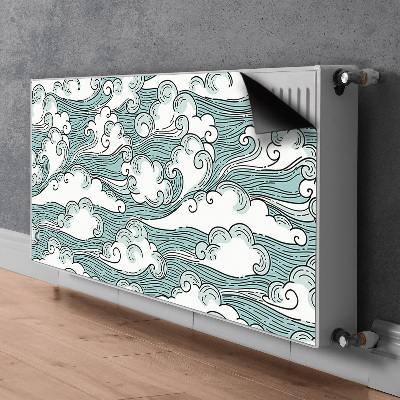 Capa magnética para radiador Céu ventoso