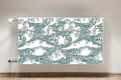 Capa magnética para radiador Céu ventoso