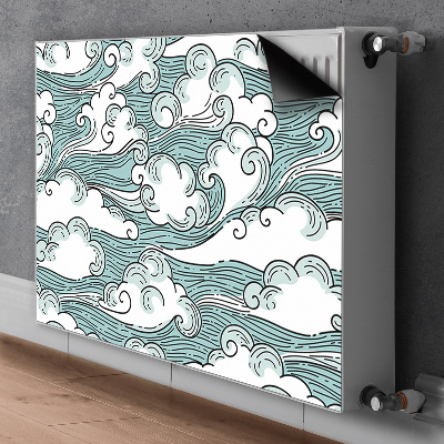 Capa magnética para radiador Céu ventoso