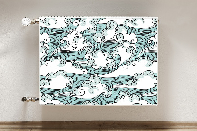 Capa magnética para radiador Céu ventoso