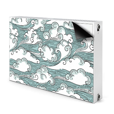 Capa magnética para radiador Céu ventoso