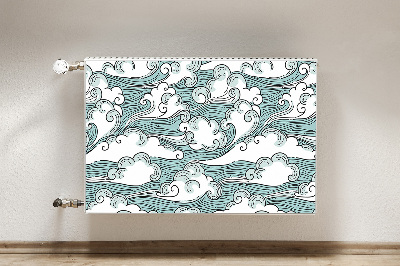 Capa magnética para radiador Céu ventoso