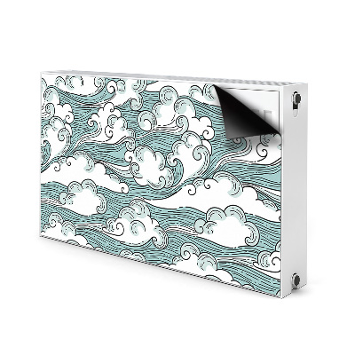 Capa magnética para radiador Céu ventoso