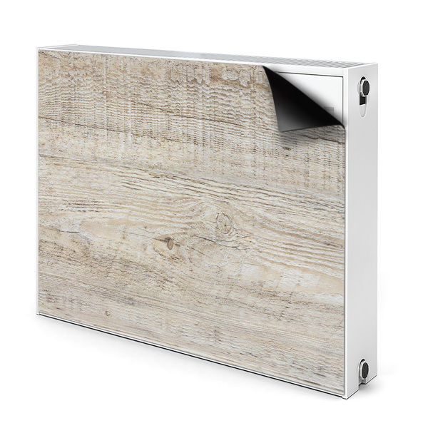 Cobertura magnética para radiador Madeira velha