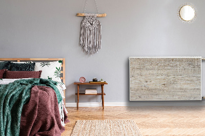 Cobertura magnética para radiador Madeira velha