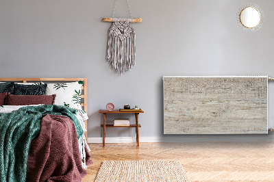 Cobertura magnética para radiador Madeira velha