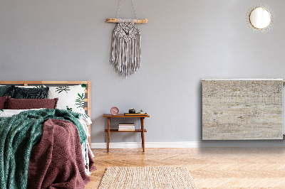 Cobertura magnética para radiador Madeira velha