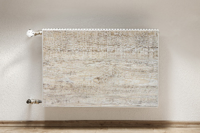 Cobertura magnética para radiador Madeira velha