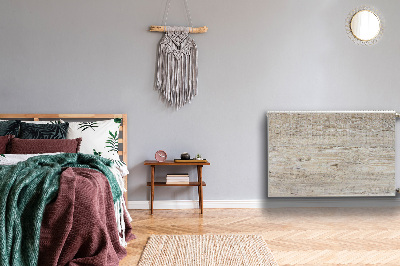 Cobertura magnética para radiador Madeira velha