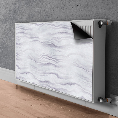 Capa magnética para radiador Padrão de pedra