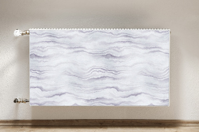 Capa magnética para radiador Padrão de pedra