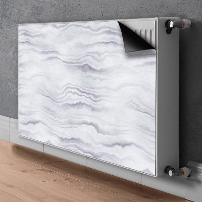 Capa magnética para radiador Padrão de pedra