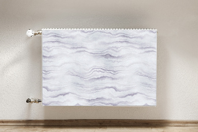 Capa magnética para radiador Padrão de pedra