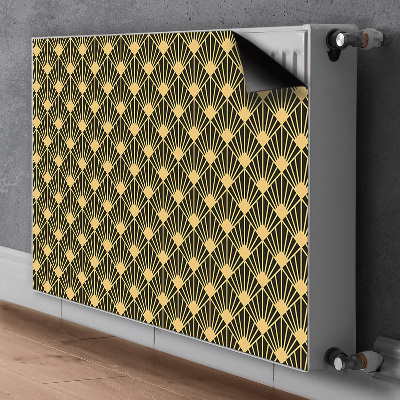 Capa magnética para radiador Art déco