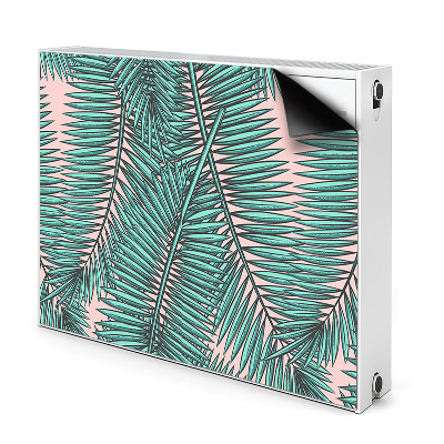 Capa magnética para radiador Folha exótica