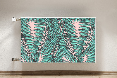 Capa magnética para radiador Folha exótica