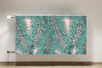 Capa magnética para radiador Folha exótica