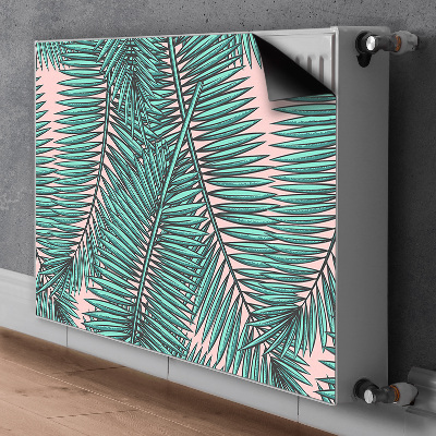 Capa magnética para radiador Folha exótica