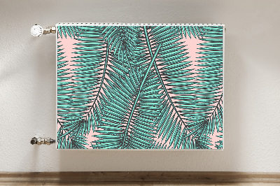 Capa magnética para radiador Folha exótica