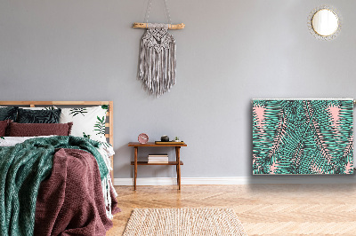 Capa magnética para radiador Folha exótica