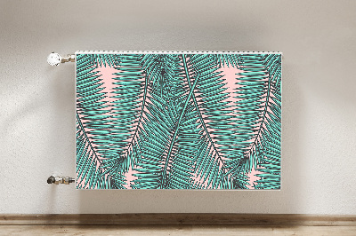 Capa magnética para radiador Folha exótica