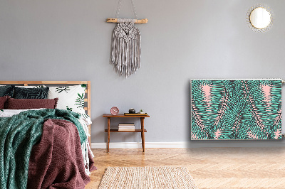 Capa magnética para radiador Folha exótica