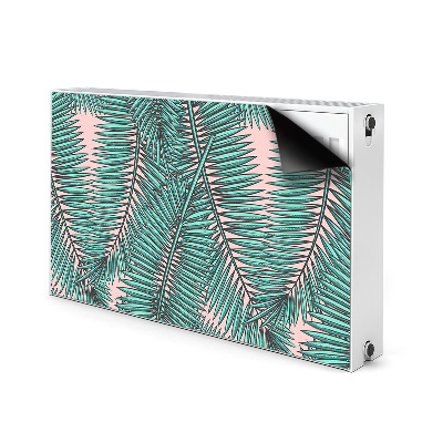 Capa magnética para radiador Folha exótica