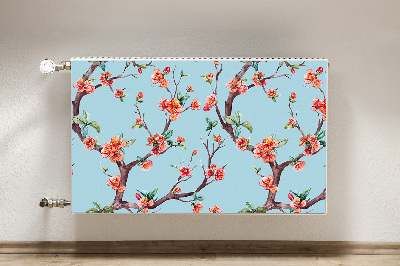 Capa magnética para radiador Árvore florida