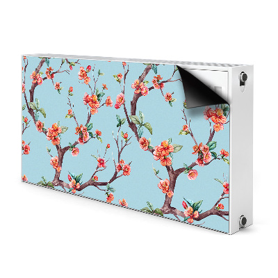 Capa magnética para radiador Árvore florida