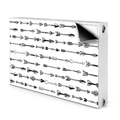 Capa magnética para radiador Setas geométricas