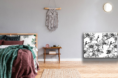 Capa magnética para radiador Orquídeas