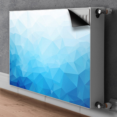 Cobertura magnética para radiador Abstração geométrica