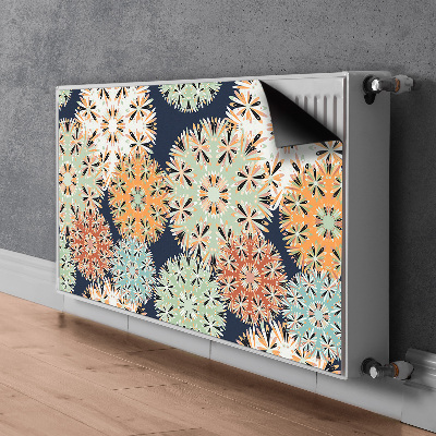 Cobertura magnética para radiador Mandalas coloridas