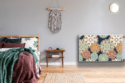 Cobertura magnética para radiador Mandalas coloridas