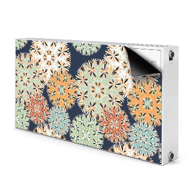 Cobertura magnética para radiador Mandalas coloridas