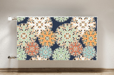 Cobertura magnética para radiador Mandalas coloridas