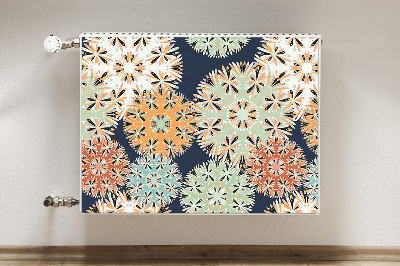 Cobertura magnética para radiador Mandalas coloridas
