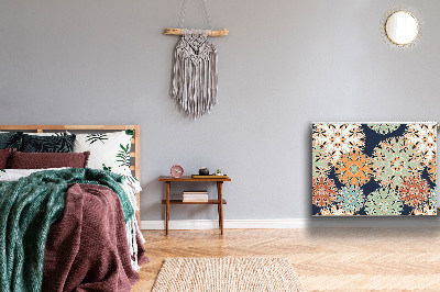 Cobertura magnética para radiador Mandalas coloridas