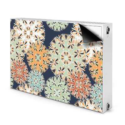 Cobertura magnética para radiador Mandalas coloridas