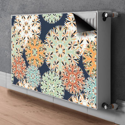 Cobertura magnética para radiador Mandalas coloridas