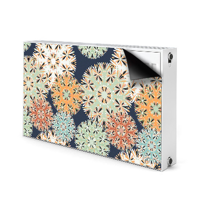 Cobertura magnética para radiador Mandalas coloridas