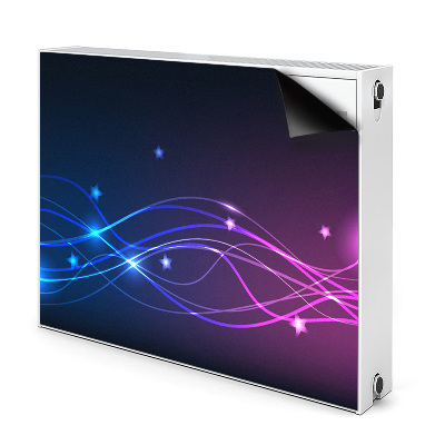 Cobertura magnética para radiador Espaço abstrato